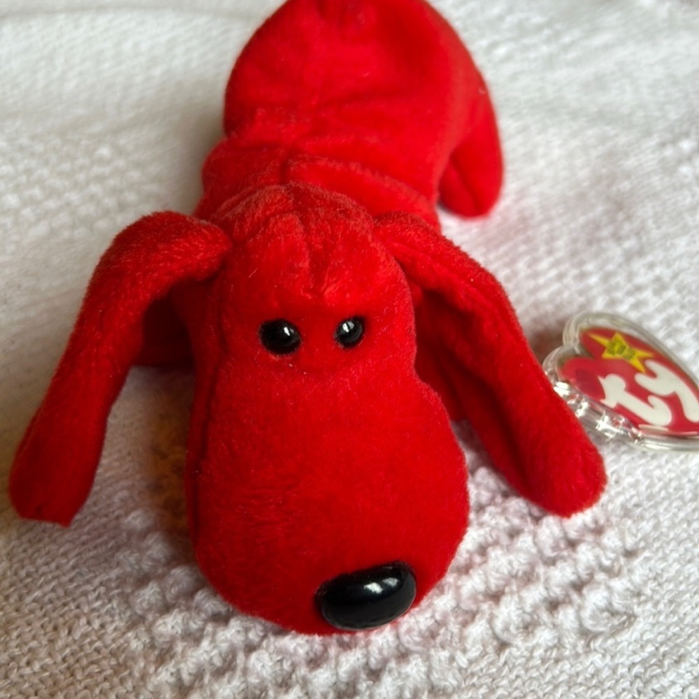 Ty Red Dog Beanie Baby ~ Rover